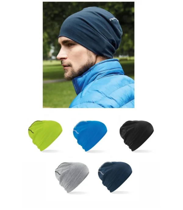 B366 Beechfield Hemsedal Cotton Beanie
